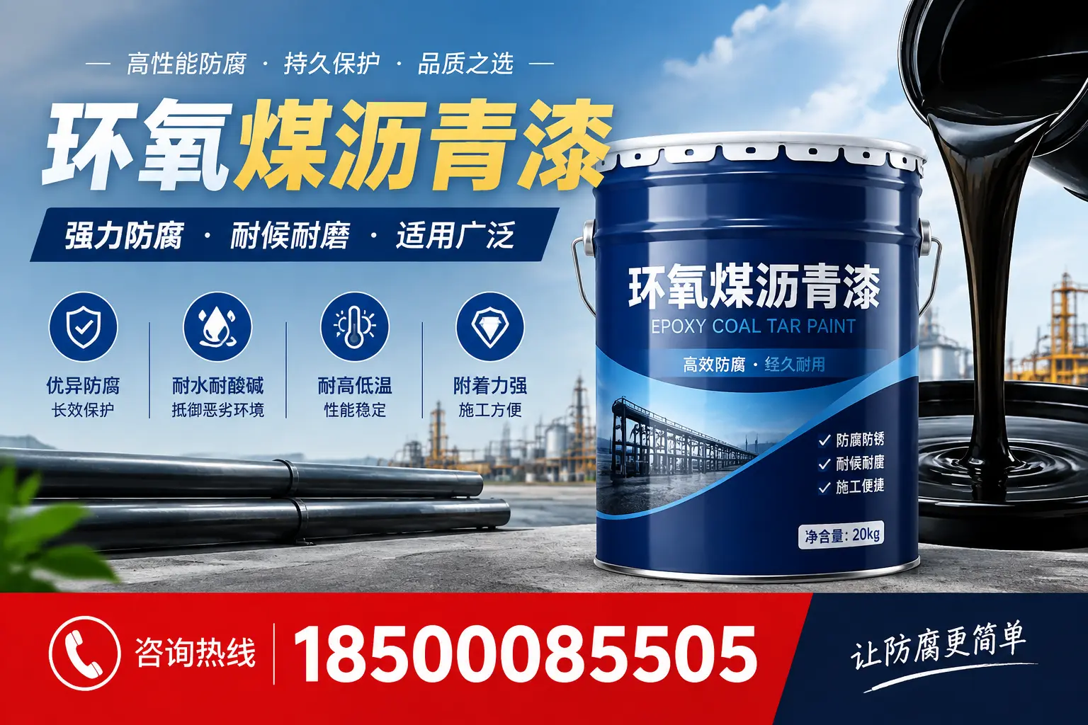 环氧煤沥青漆在不同气候条件下的表现分析，西宁适用性